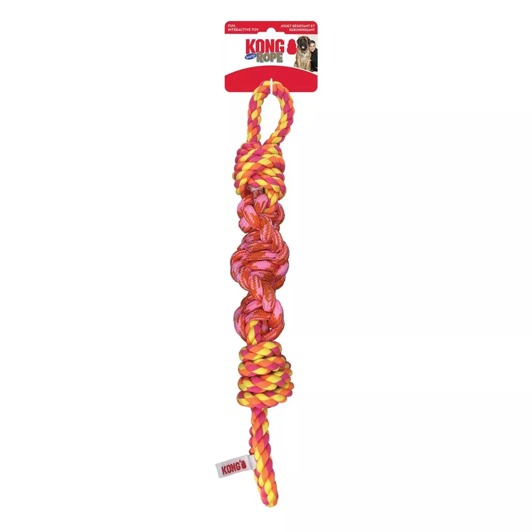 KONG Rope Bunji Dog Toy Assorted 1ea/MD