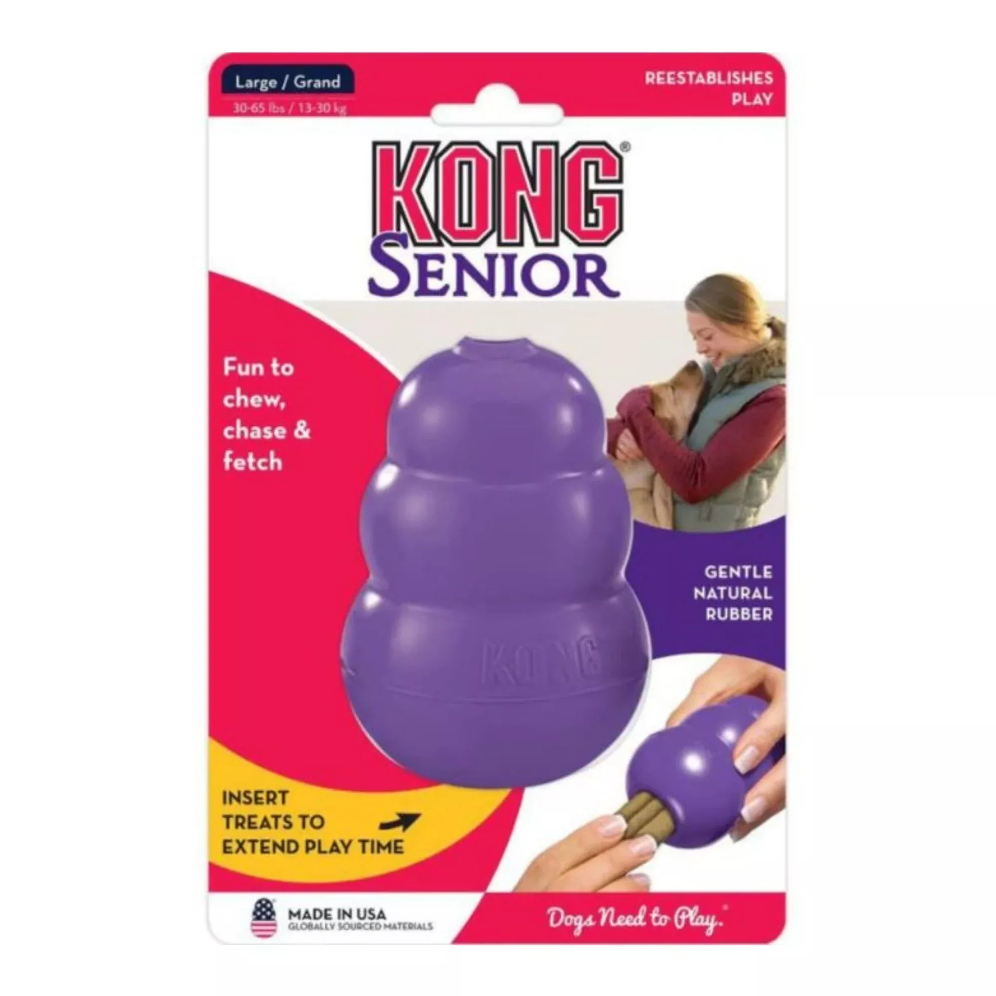 KONG Senior Dog Toy Large