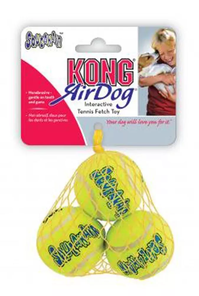 Kong Squeakair Ball Small 3 Pack for Dogs
