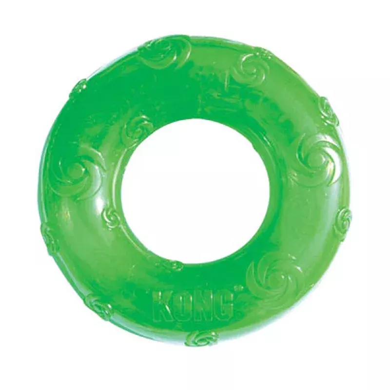 Kong Squeezz Ring Dog Toy Medium