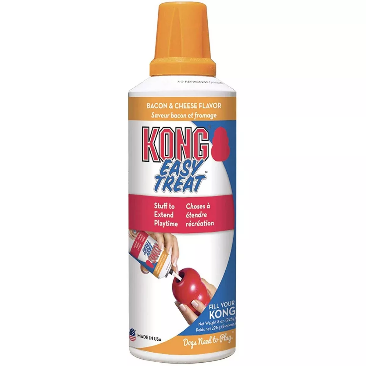 Kong Stuff'N Paste Bacon Cheese Flavor Easy Dog Treat