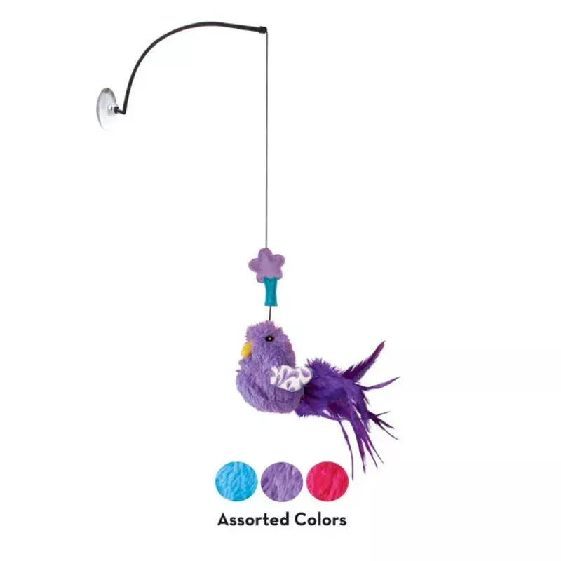 Kong Suction Window Teaser Birds