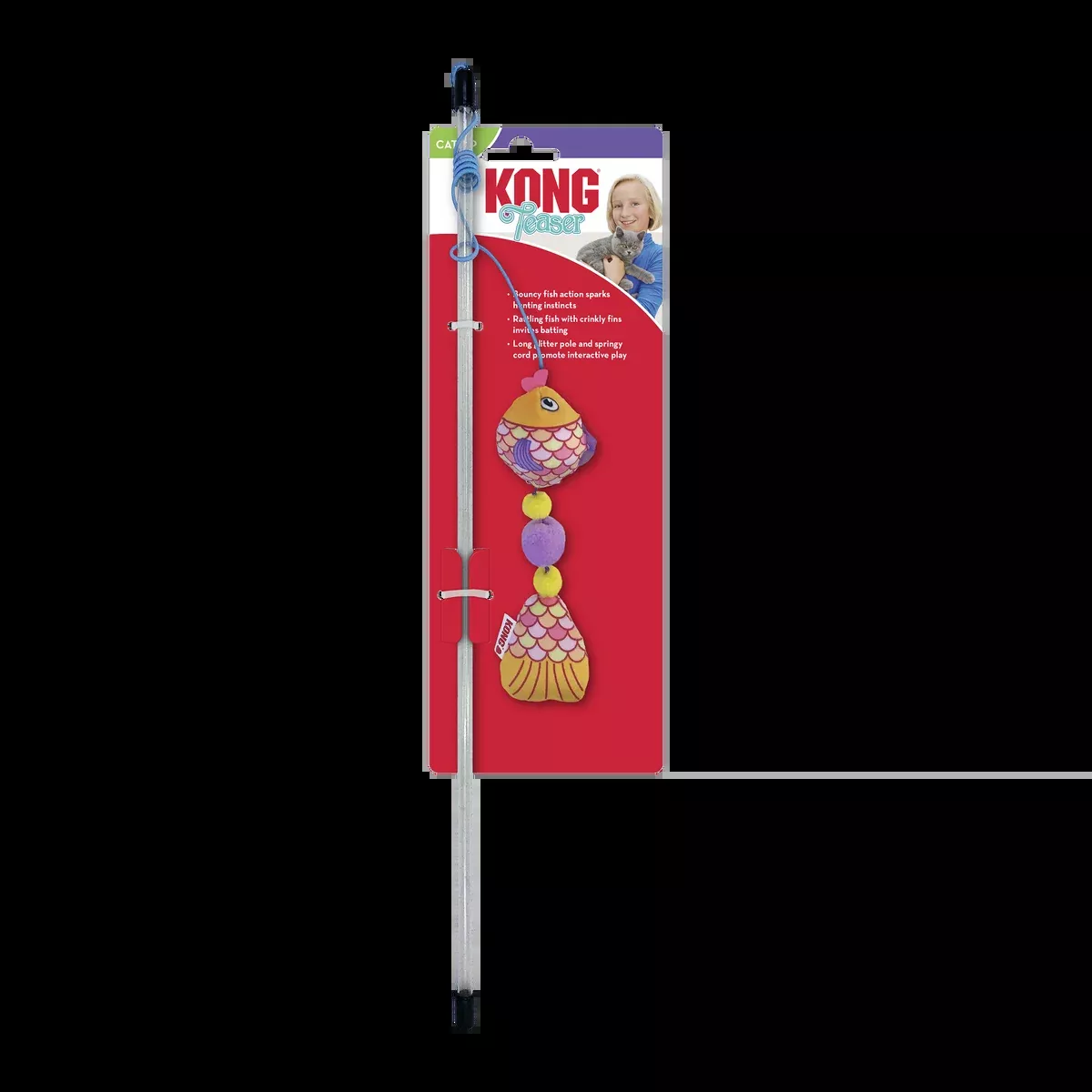 Kong Teaser Scrattles Fish