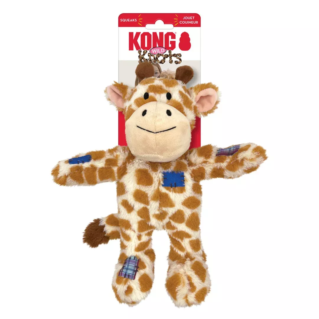 KONG Wild Knots Giraffe Dog Toy Medium/Large