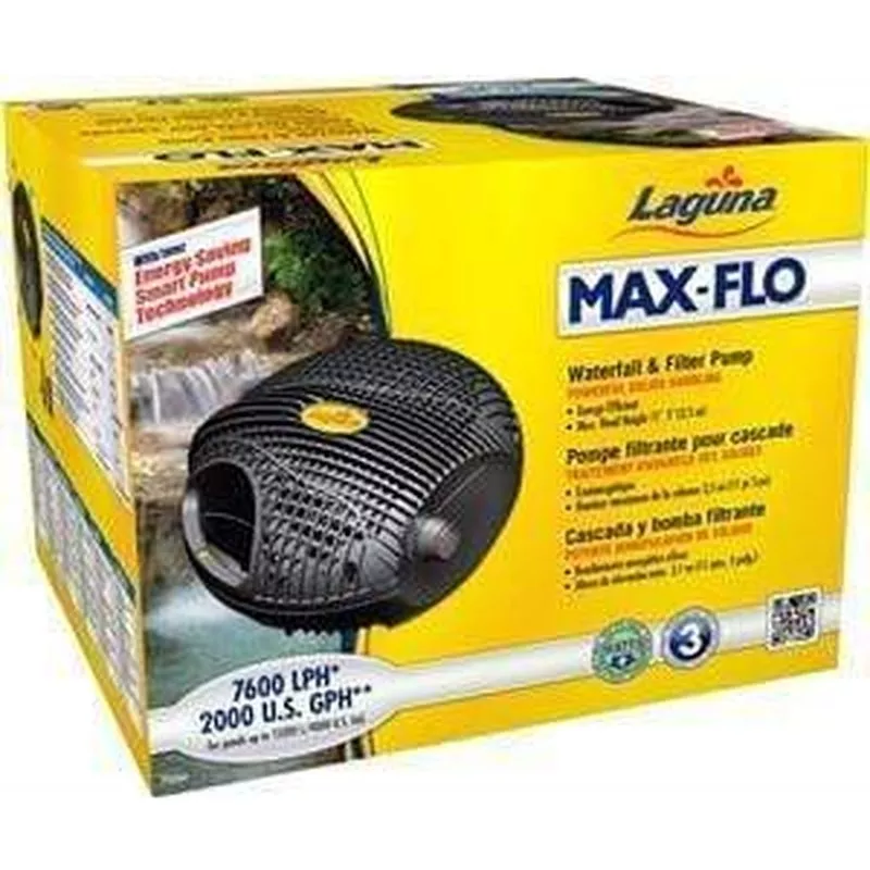 Laguna Max-Flo Waterfall & Filter Pump 2000 7600L/Hr