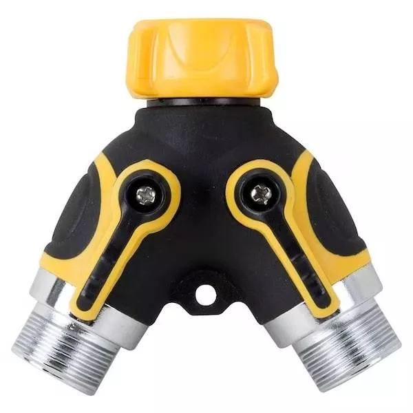Landscapers Select Hose Connector Dual Outlet