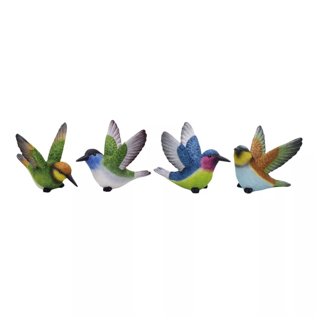 Large Resin Flying Hummingbird (Assortment of 4)
