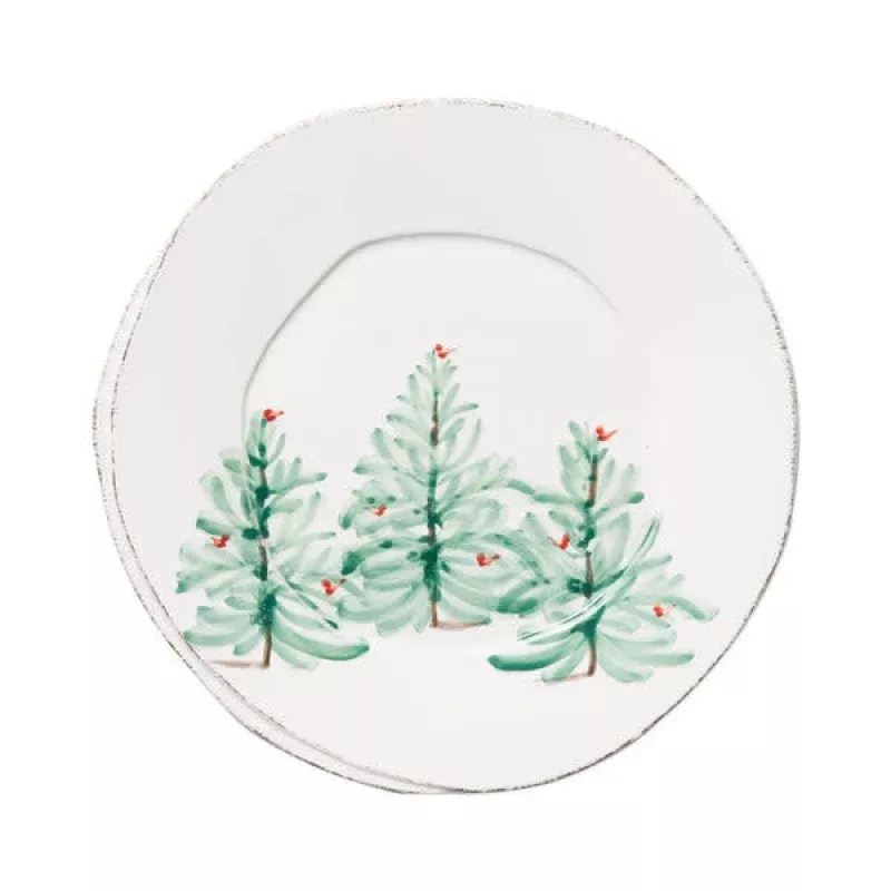 Lastra Holiday European Dinner Plate