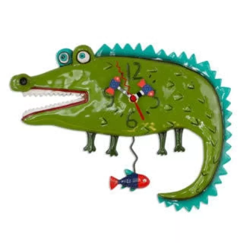 LATER GATOR CLOCK