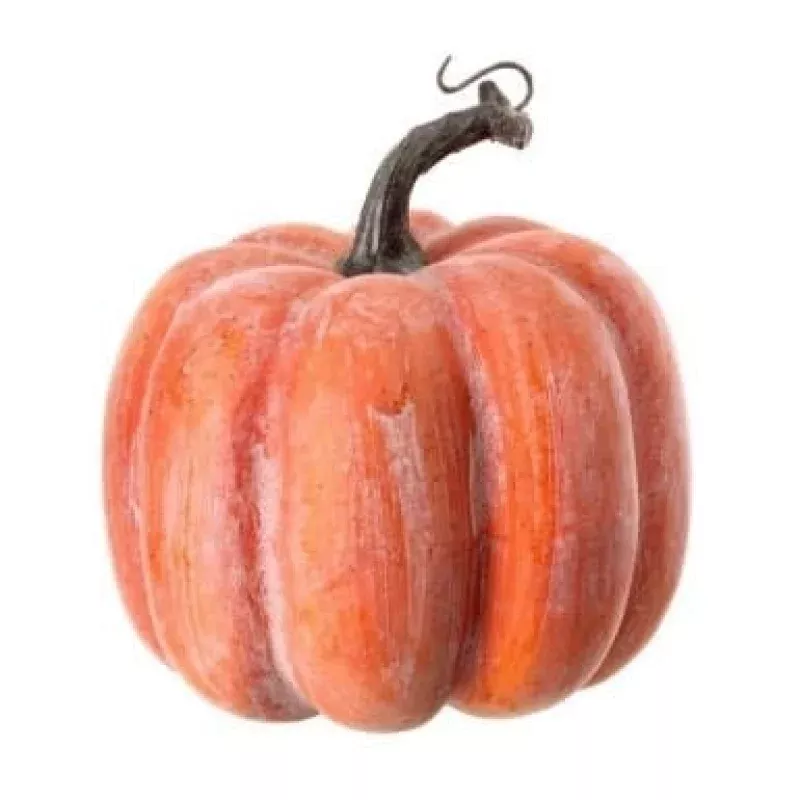 Latex Weathered Pumpkin With Vine