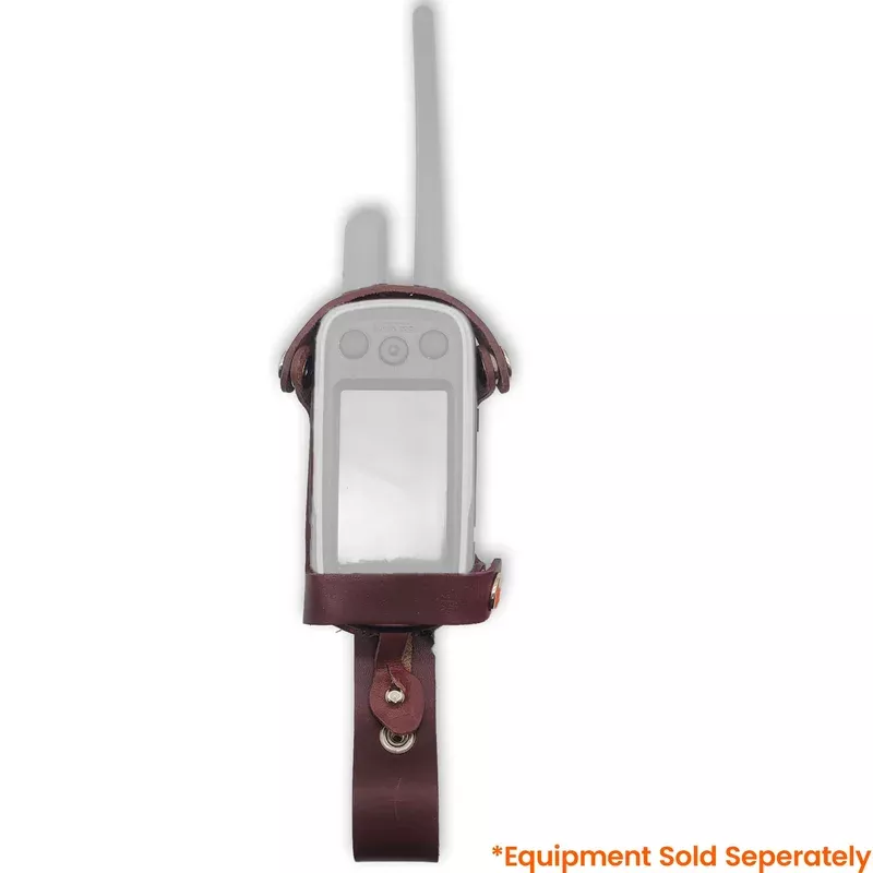 Latigo Leather Holster Case for Garmin Alpha 100