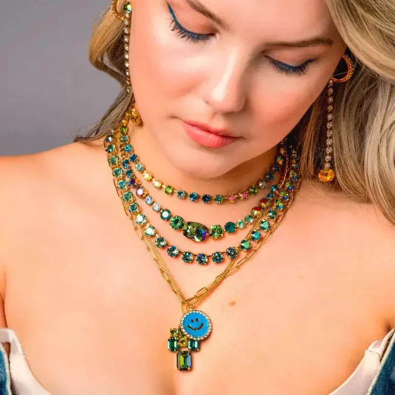 Laura Necklace|Volcano&Golden Sahara