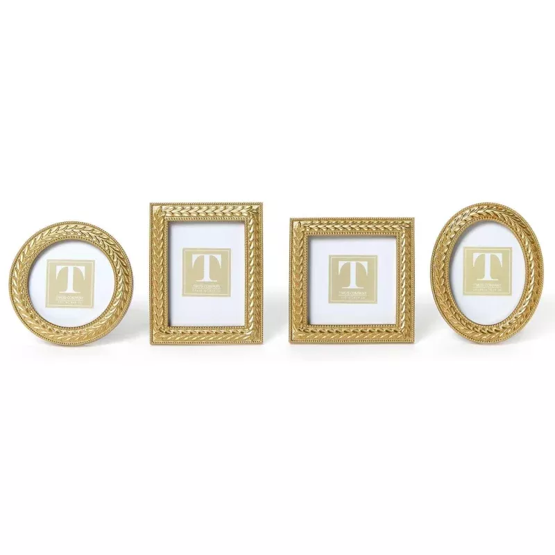 Laurel Wreath Gold Photo Frames – Sold Individually