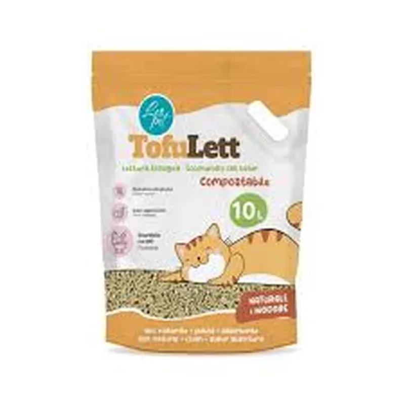 LeoPet TofuLett Ecofriendly Natural Cat Litter 6L