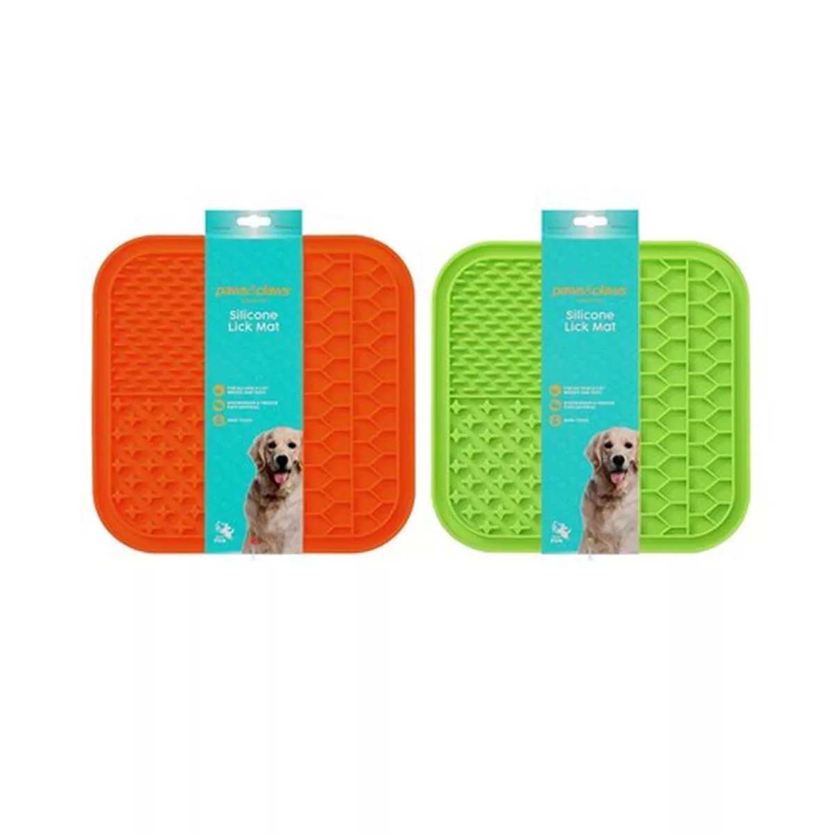 Lick Mat Silicone Assorted Colours