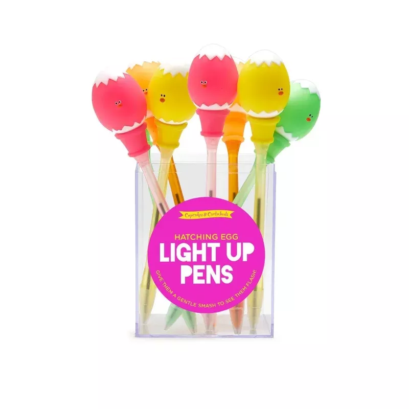 Light Up Neon Egg Pen – Sold Individually