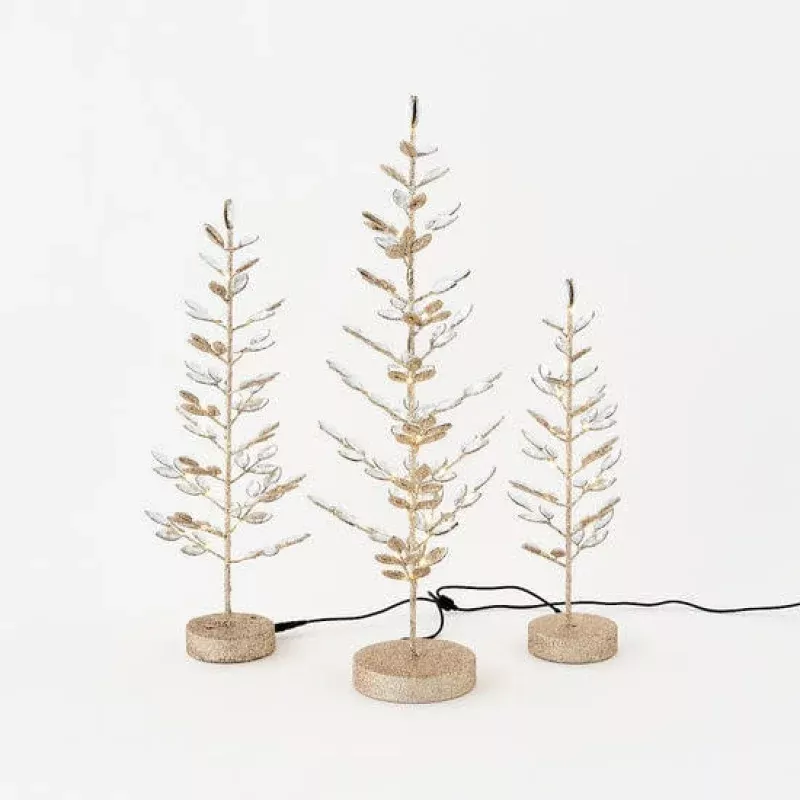 Lighted Jeweled Tree|Large&Medium&Small