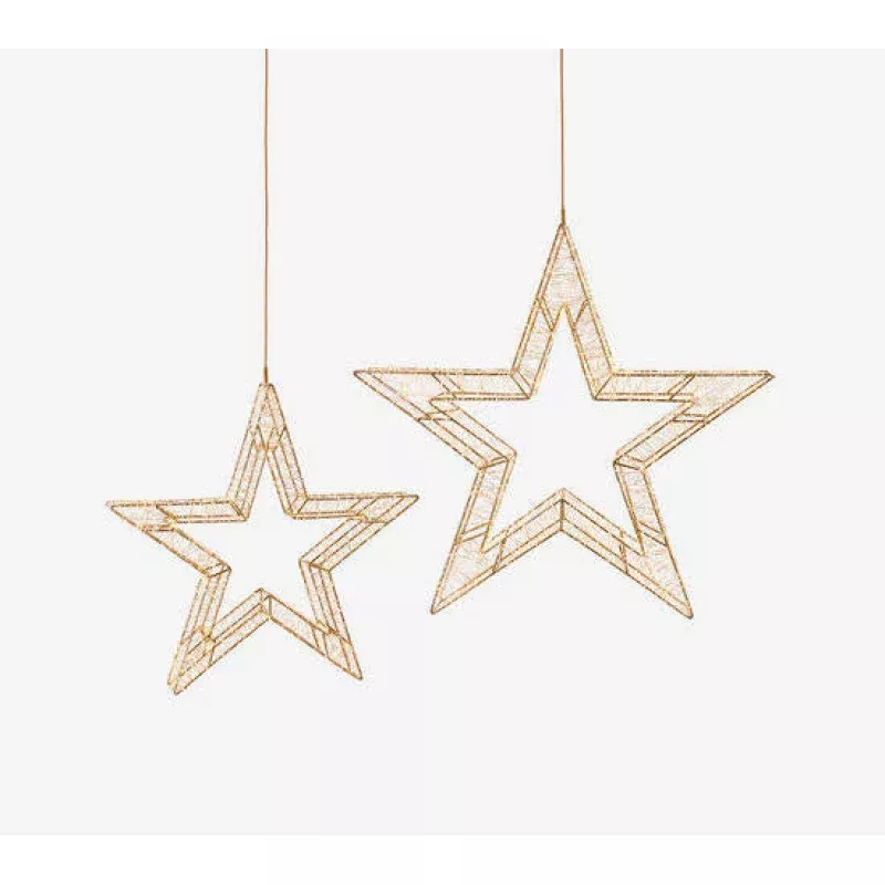 Lighted Star With Two Adapters