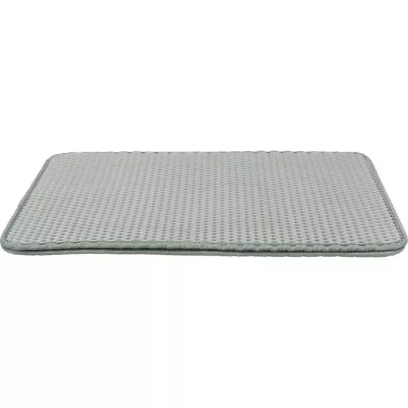 Litter tray mat with sieve