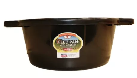 Little Giant 22 Quart Feed Pan with Handles