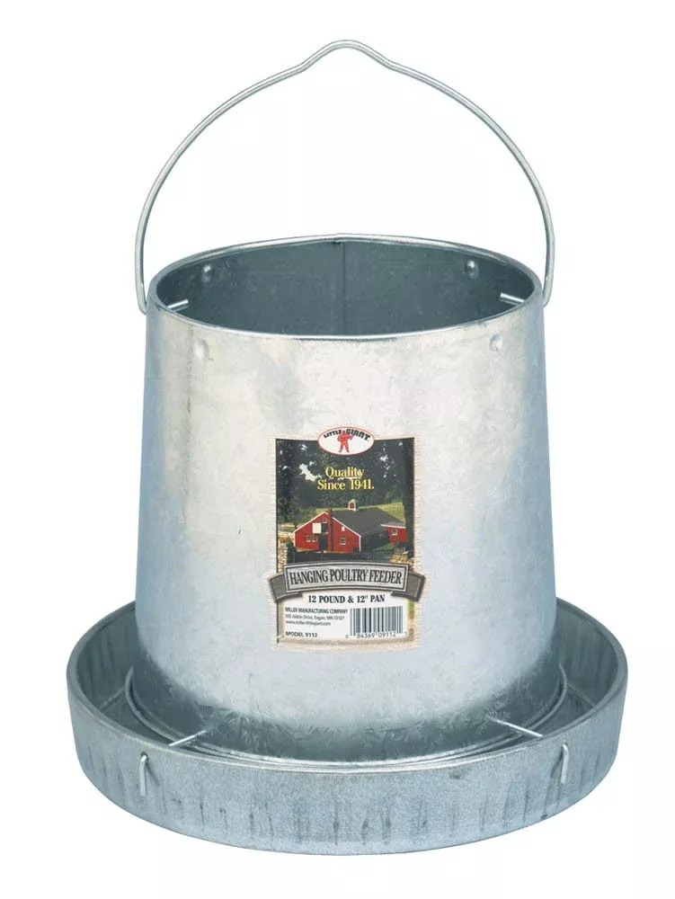 Little Giant Hanging Galvanized Feeder 12lb