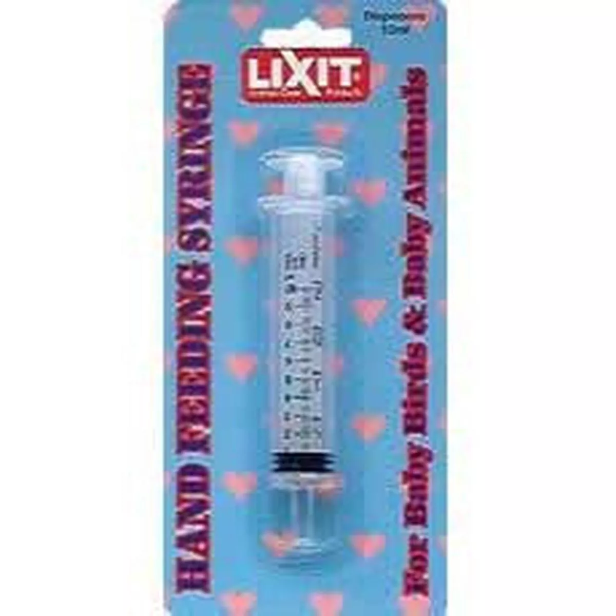 Lixit Hand Feeding Syringe 10ml