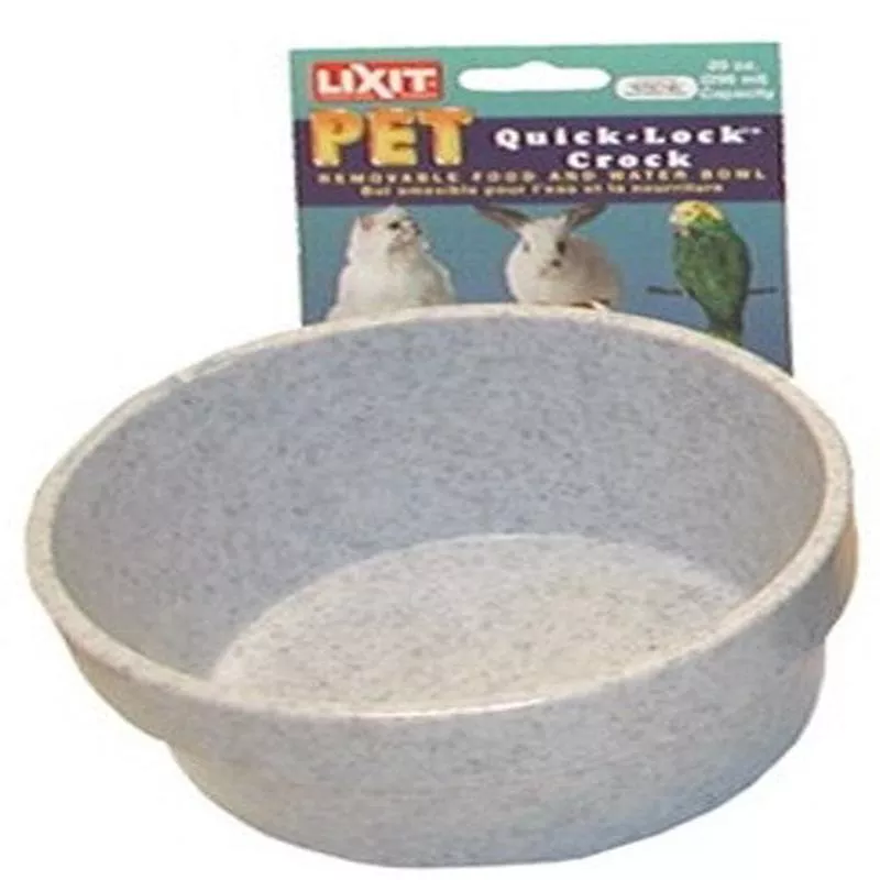 Lixit Quick Lock Crock Granite 20 oz – Default Title
