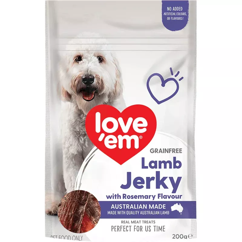 Love Em Lamb Jerky 200g