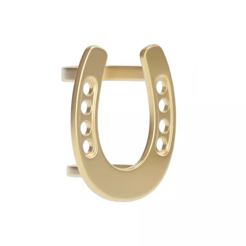 Lucky Horseshoe Saturday Scarf Ring