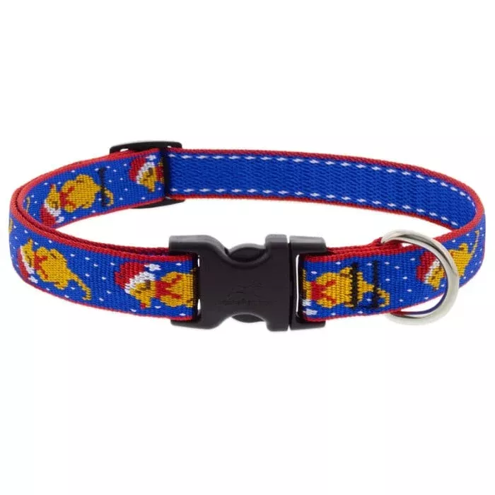 Lupine MicroBatch Dog Collar 3/4″ x 15″-25″ Snow Pup