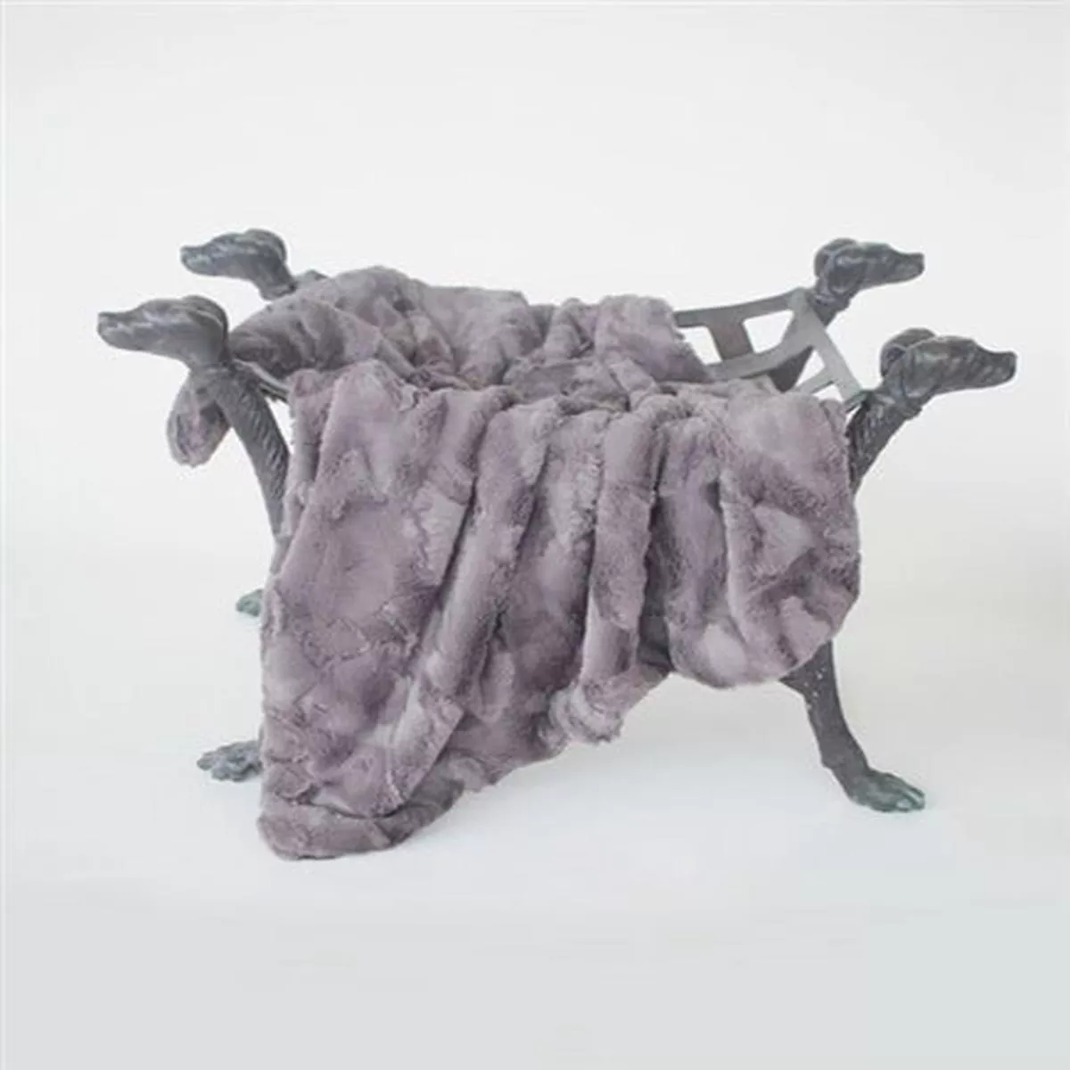 Luxe Collection Blanket – Pewter