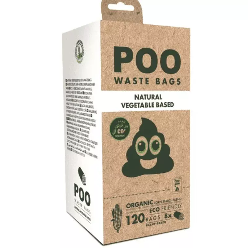 M-Pets 120 Count Unscented Poo Bags