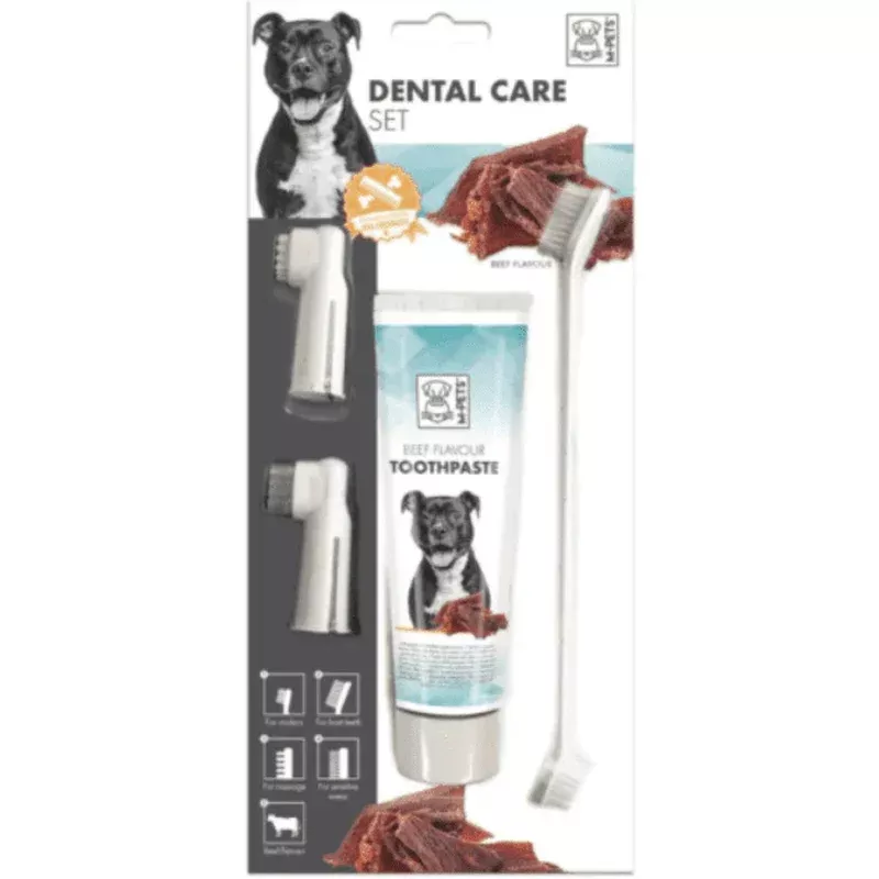 M-Pets Toothpaste Beef Flavour Kit