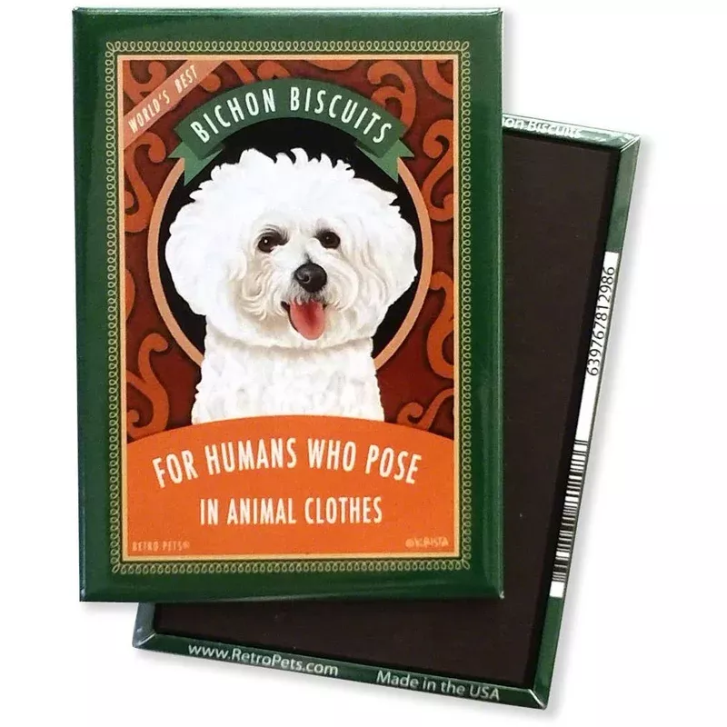 Magnet Bichon Frise “Bichon Biscuits” Magnets