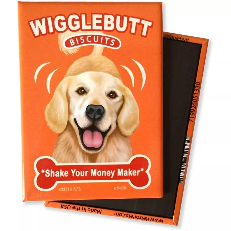 Magnet Golden Retriever “Wigglebutt Golden”