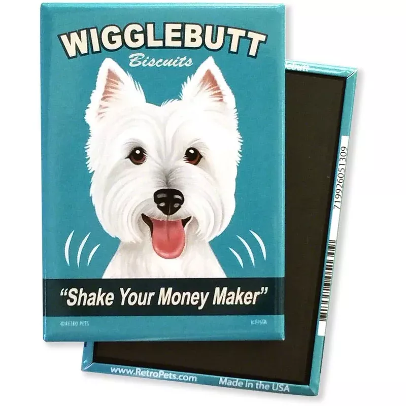 Magnet Westie “Wigglebutt Westie”