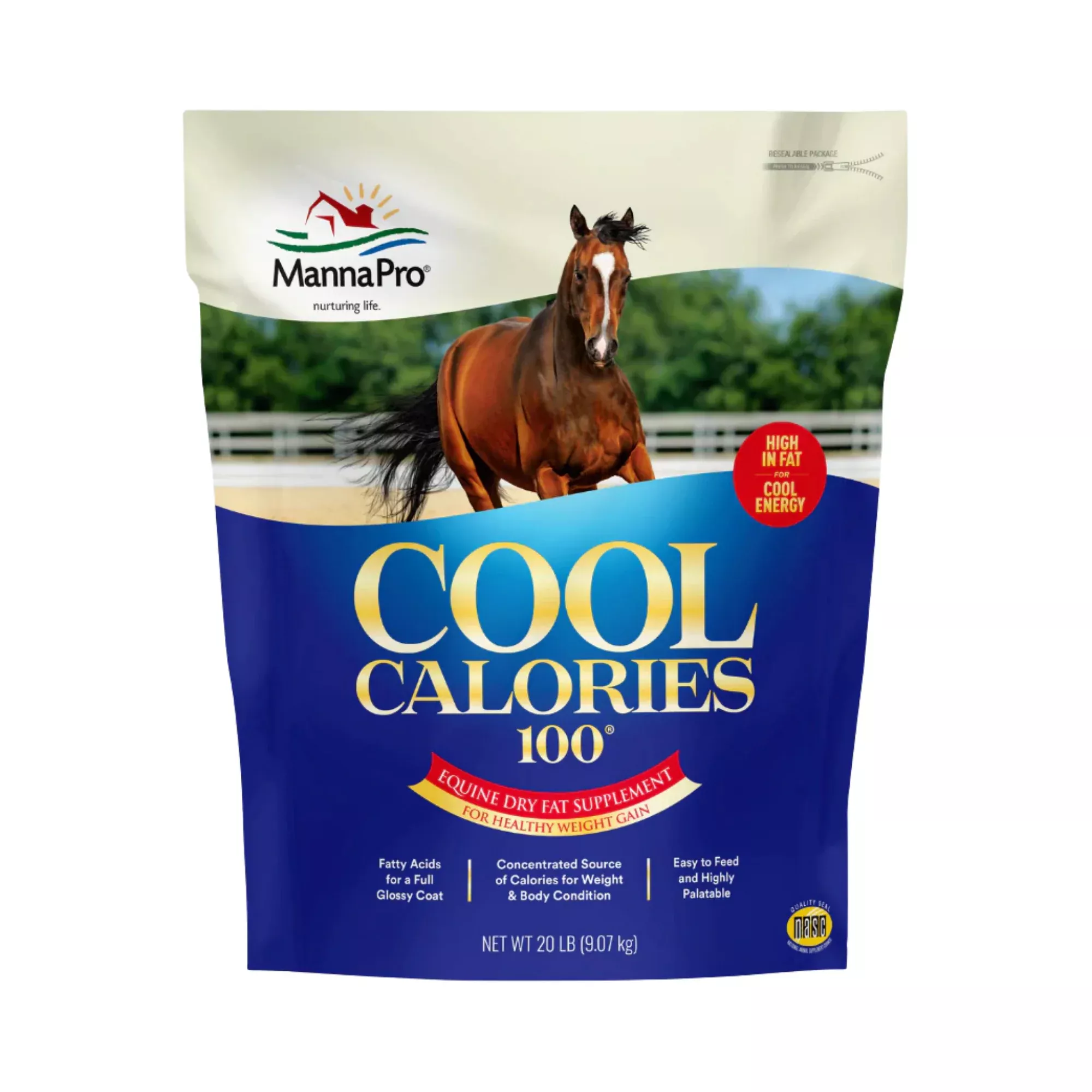 Manna Pro Cool Calories 100 Fat Supplement