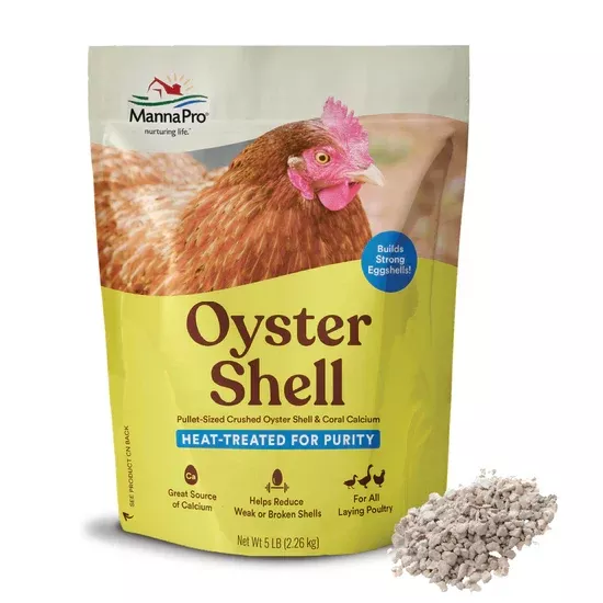 Manna Pro Oyster Shell Supplements For Laying Birds – 5lb Bag
