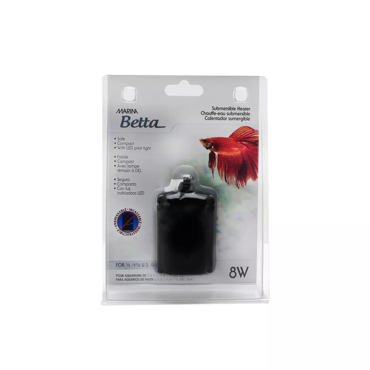 Marina Betta Submersible Heater – 8 W