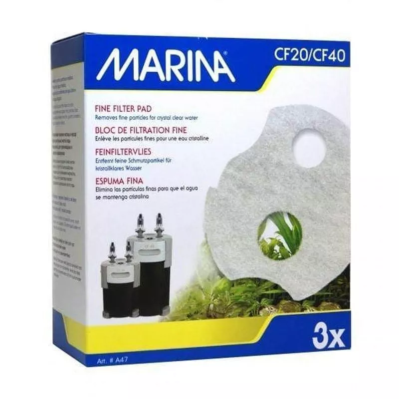 Marina CF20/CF40 Fine Filter Pad 3 Pack