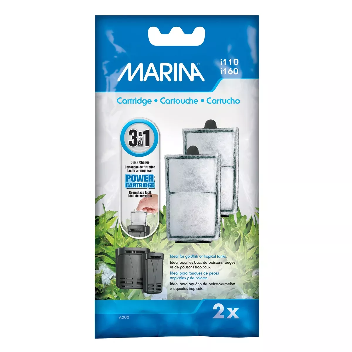 Marina i110 and i160 Internal Filter Refill Cartridge – 2 pcs