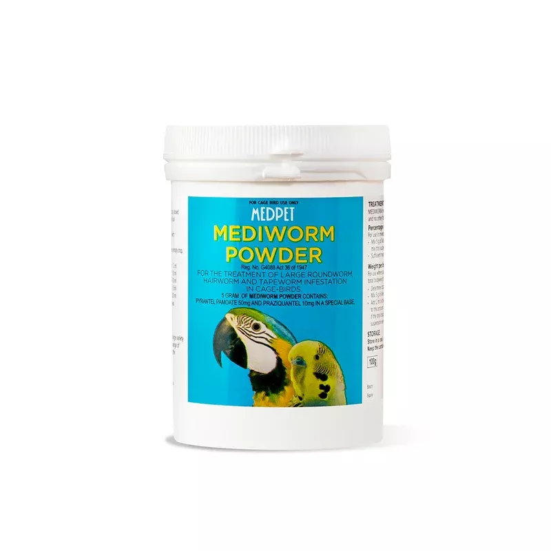 Medpet Mediworm Powder 100g