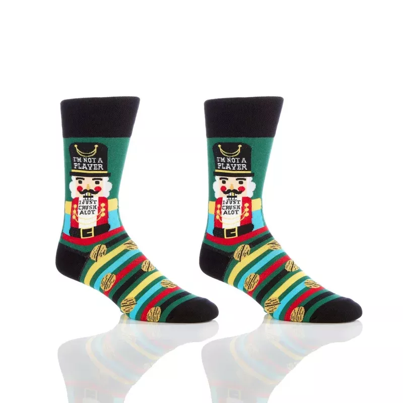 Men’s Crew Sock|Eff Bombs&Part Time Hooker&Drunk Sheep&Santa Six Pack&Stud Muffin&I Believe&Nutcracker&Under New Management&Always Wash&Find the Pickle