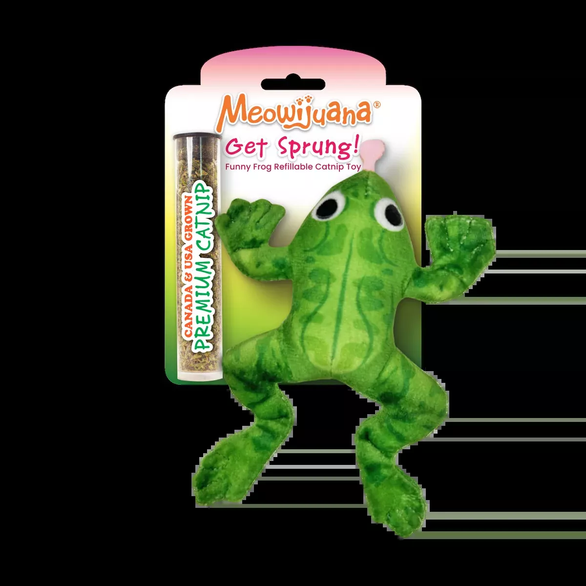 Meowjiuana Get Sprung Refillable Frog