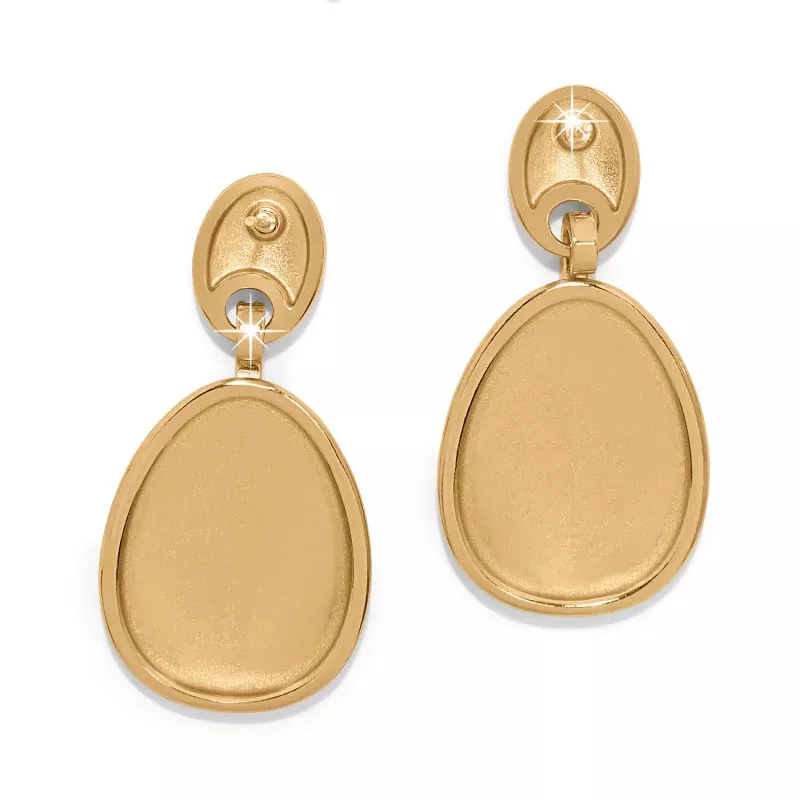 Meridian Orbit Post Drop Earrings