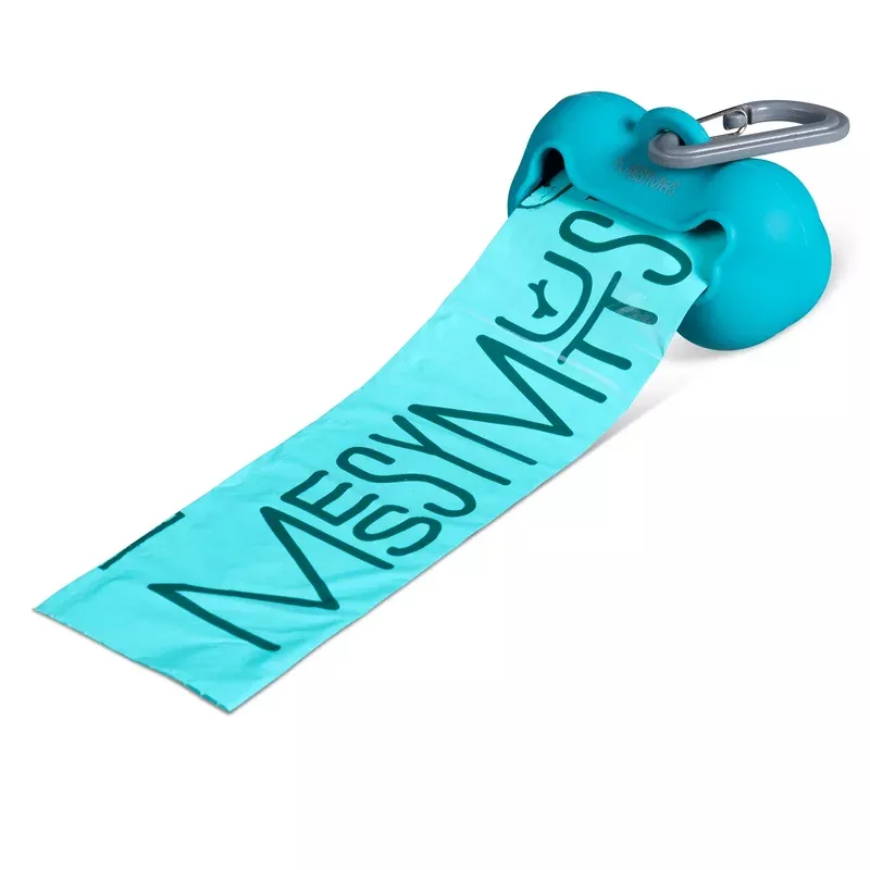 Messy Mutts Waste Bag Holder – Blue