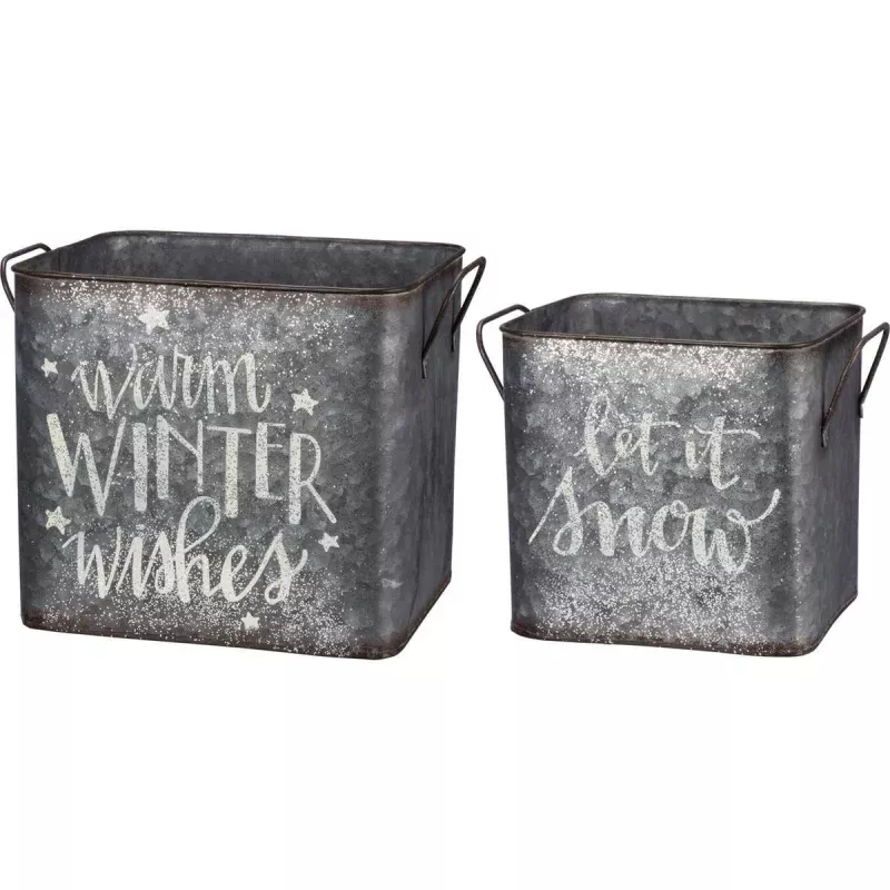 Metal Bin|Large&Small&Small&Small
