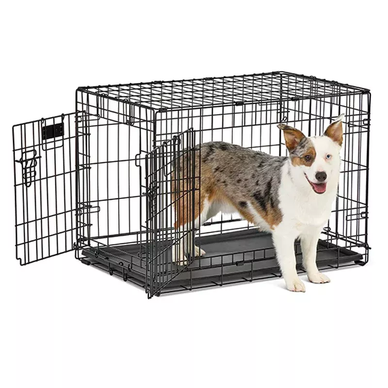 Midwest Contour Double Door Dog Crate
