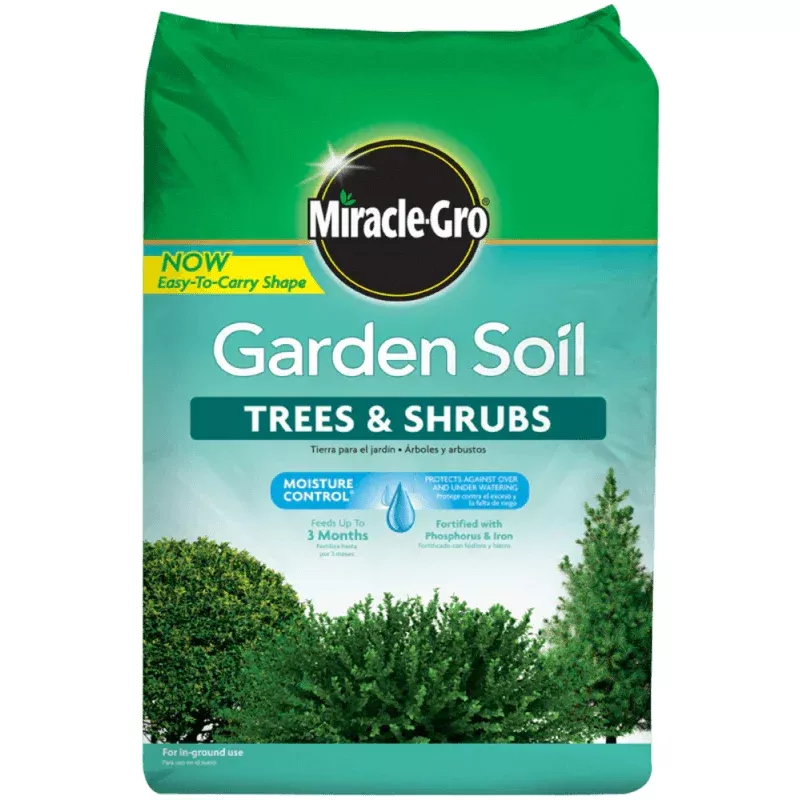 Miracle-Gro Garden Soil For Trees & Shrubs
