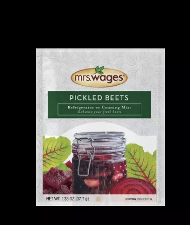 Mrs. Wages Pickled Beets Refrigerator or Canning Mix 1.33 oz.